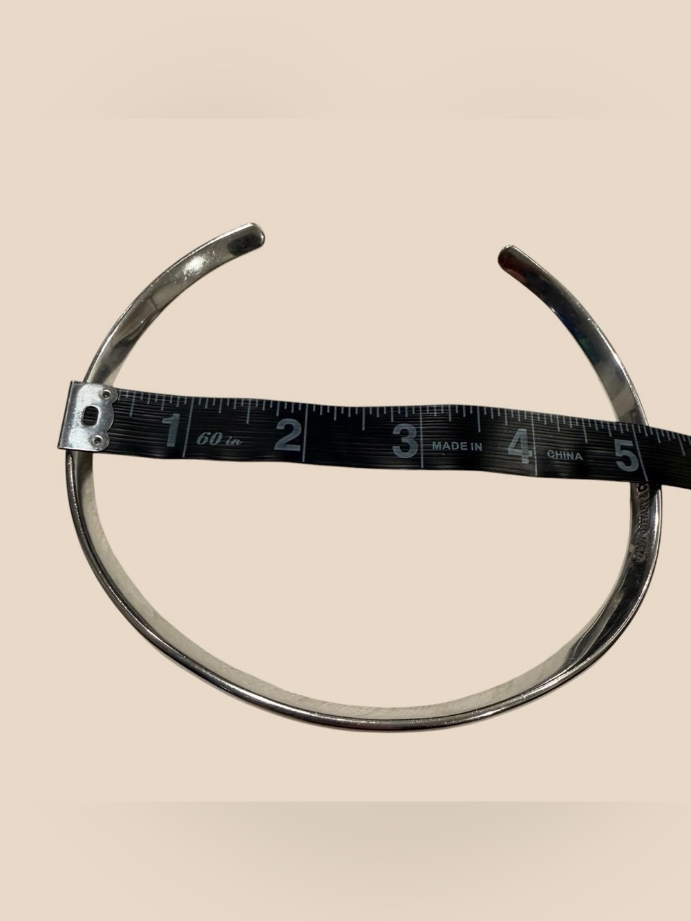 Tiffany & Co. 1837 Sterling Silver Collar Choker Necklace Vintage 1997 - Picture 4 of 10